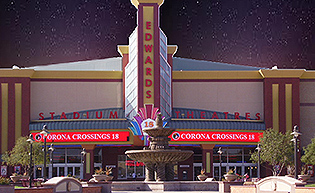 What is playing at Edwards Theaters?